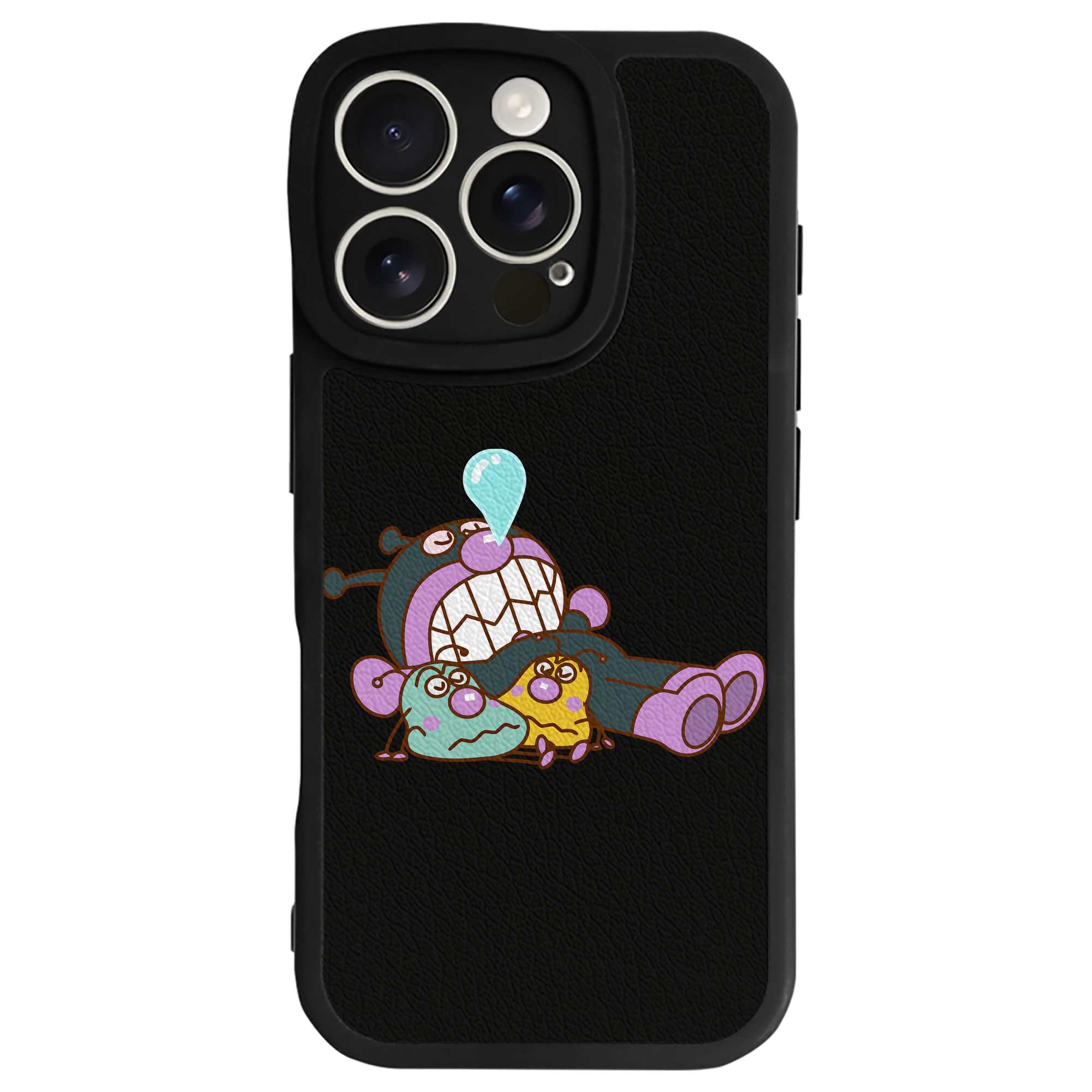 （画像用） アンパンマン Anpanman 【iPhone 16シリーズ対応】シリコンスマホケース（レザー調） 材質：シリコン